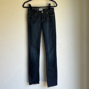 Paige straight leg jeans